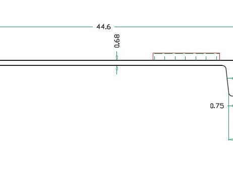 PROFILO PASSACAVI EL-4005
