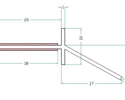 PROFILO SERRAMENTI EL-4521